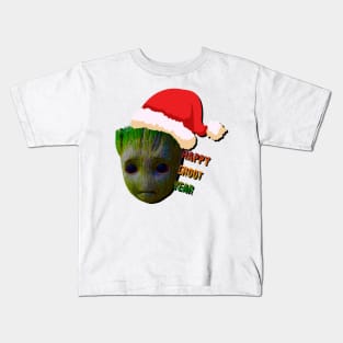 groot new year Kids T-Shirt